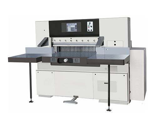 Touchscreen paper cutter